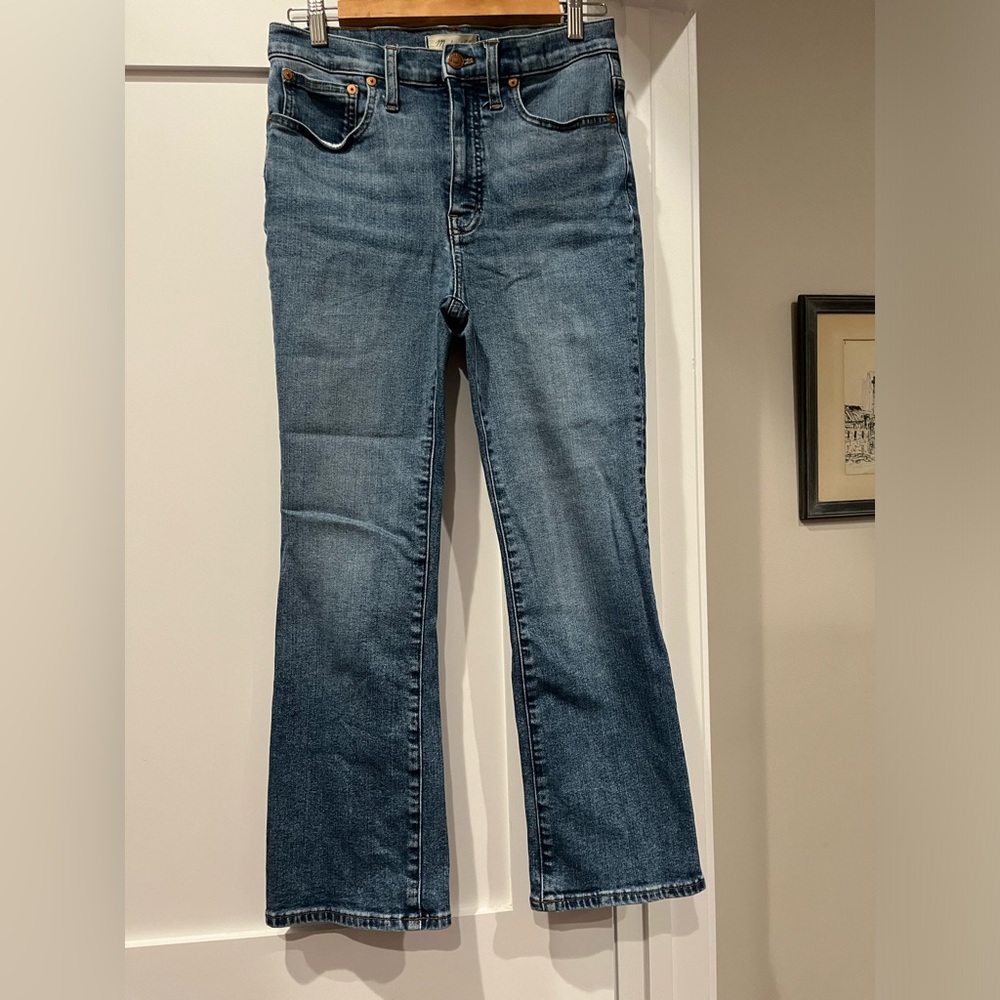 Madewell cali denim boot cut jean